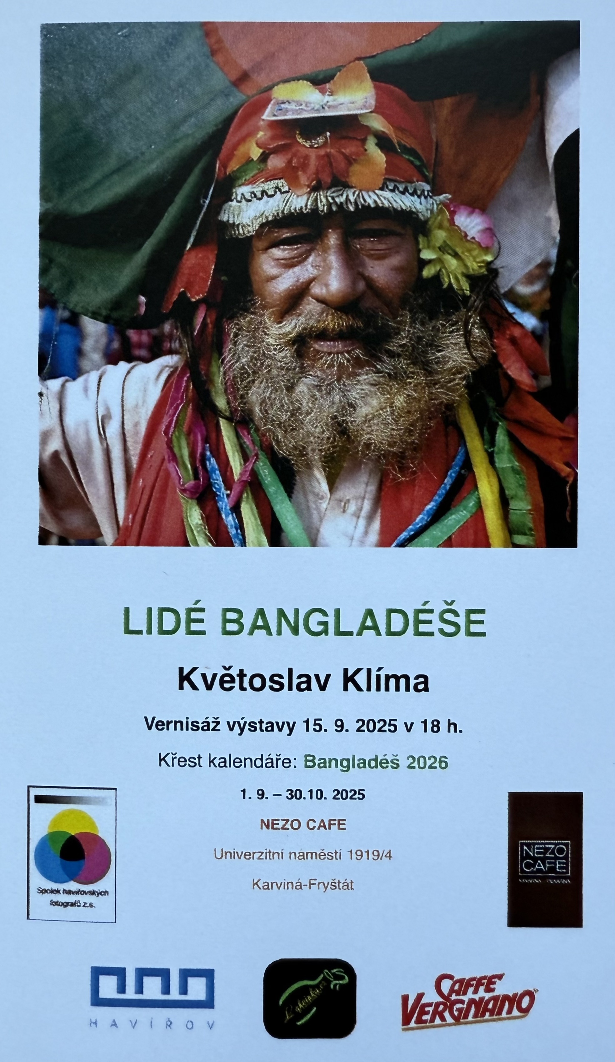 Výstava fotografií - Květoslav Klíma: Lidé Bangladéše